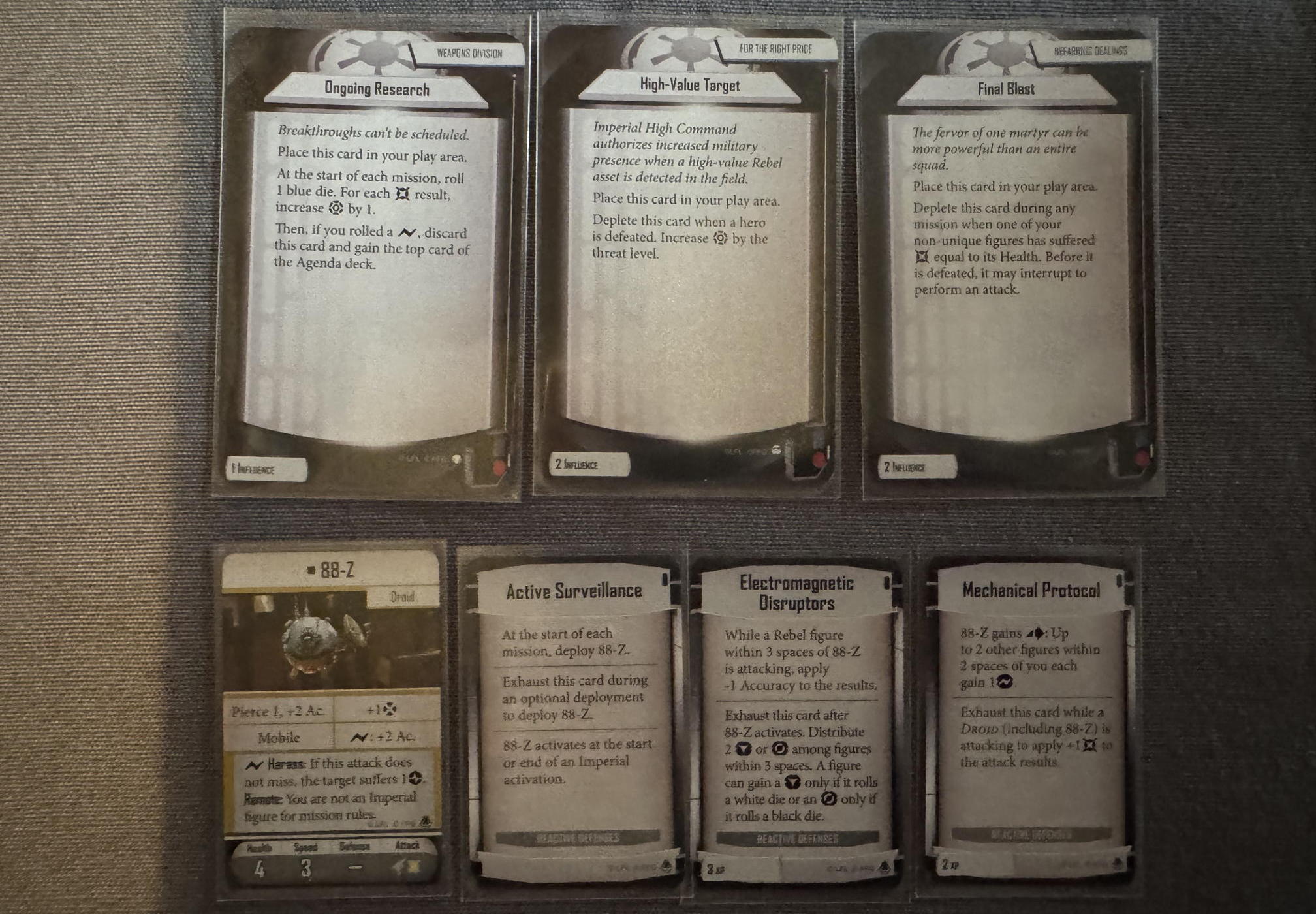 Imperial: Reactive Defenses