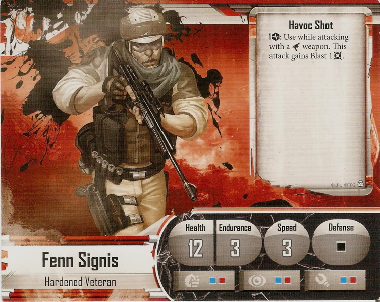 Fenn Signis wounded hero sheet