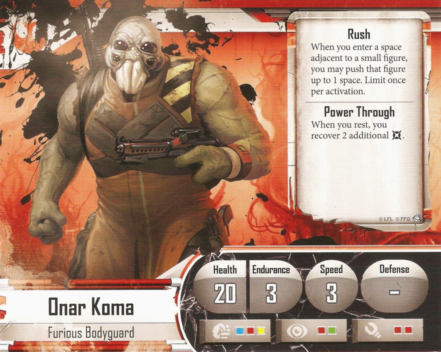 Onar Koma wounded hero sheet