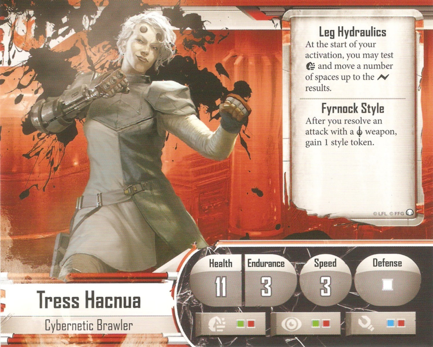 Tress Hacnua wounded hero sheet